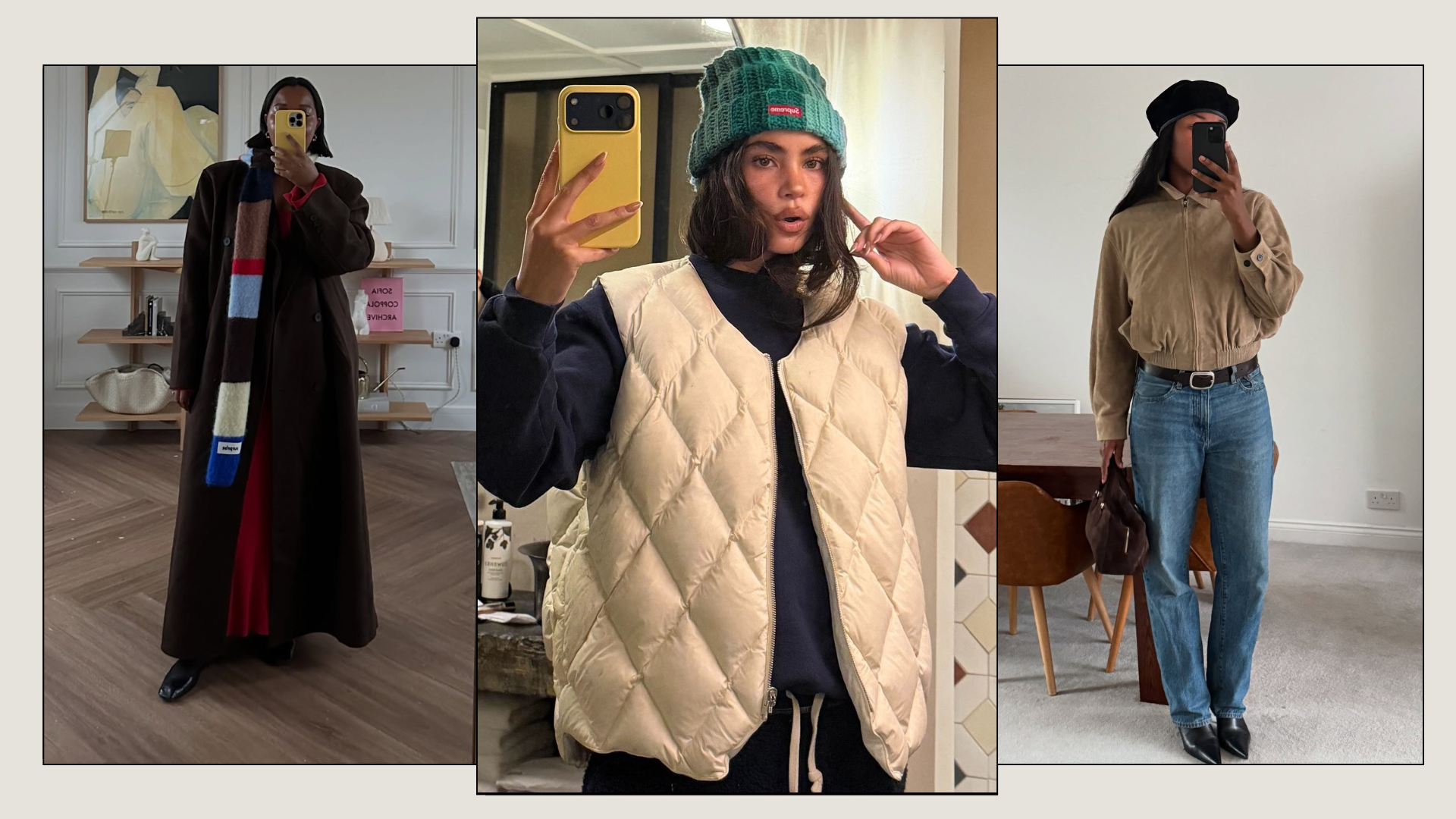 Three fashion people shoe pieces from the London Spring capsule wardrobe 2026. 