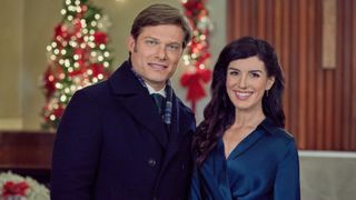 Chris Carmack and Shenae Grimes-Beech in Time for Her to Come Home for Christmas