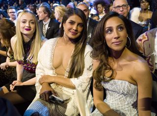 Sophie Turner, Priyanka Chopra, and Danielle Jonas attend the 62nd Annual GRAMMY Awards on January 26, 2020 in Los Angeles, California.