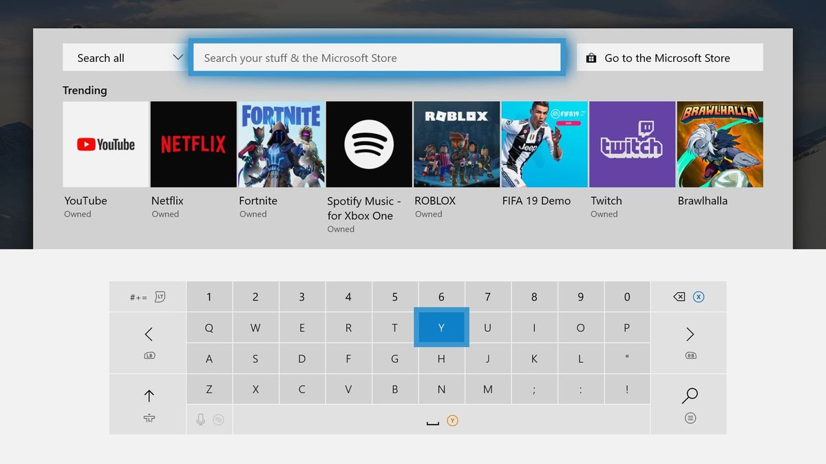 Xbox One onscreen keyboard revamped with new Xbox Insider update