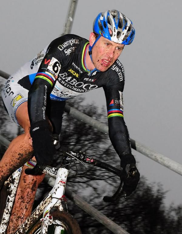 Ageless Erwin Vervecken was fast again today.