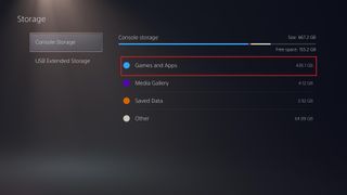 How to transfer games to PS5 external hard drive - games and apps