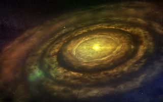 Formation of Planets in a Protoplanetary Disk