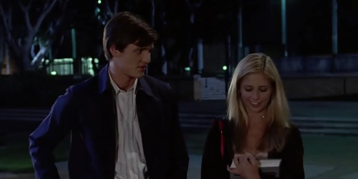 Pedro Pascal and Sarah Michelle Gellar on Buffy the Vampire Slayer