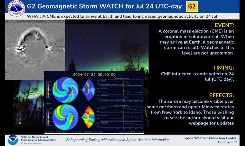 Aurora alert: Imaginable geomagnetic typhoon may carry northern lighting as some distance south as New York