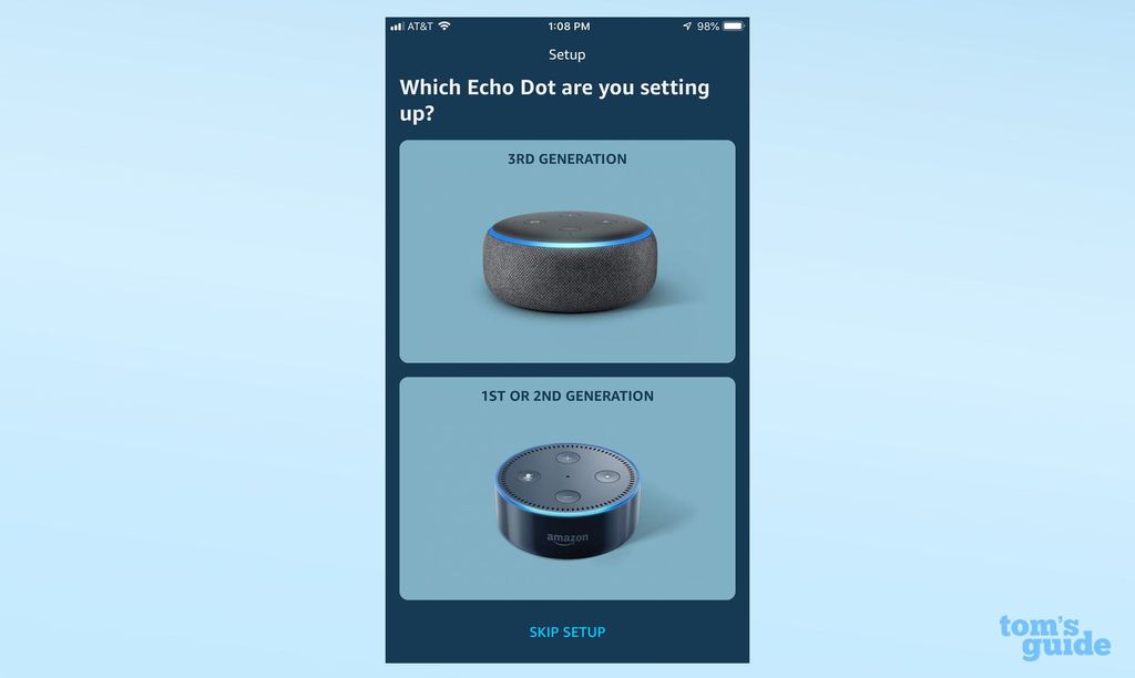 How To Set Up The Amazon Echo Dot Tom's Guide