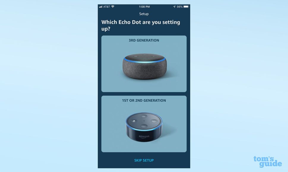 How To Set Up The Amazon Echo Dot Tom's Guide