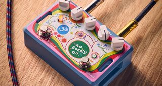Aclam Go Rocky Go: the Beatles-inspired preamp pedal is decorated in psychedelic graphics