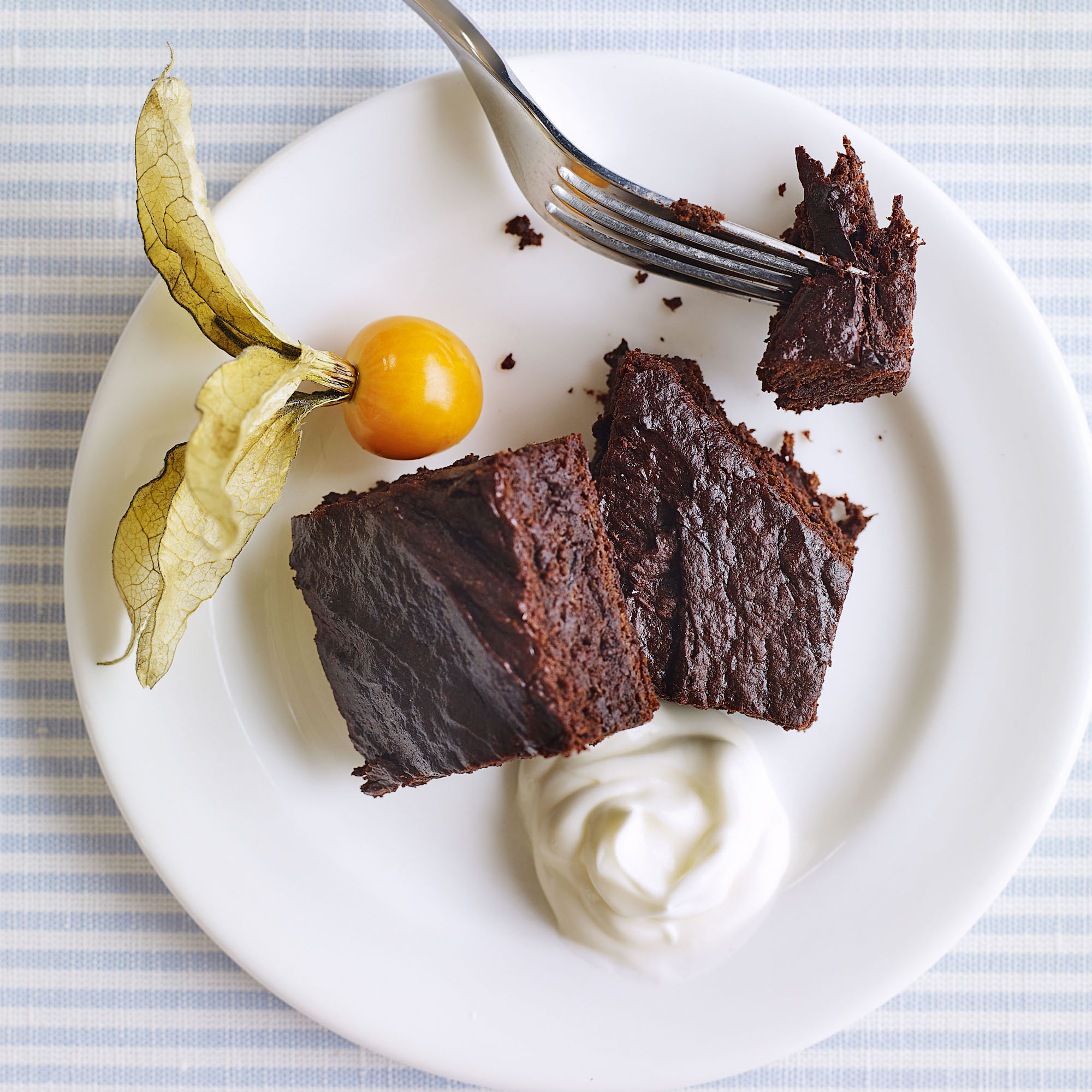 Chocolate Brownie Pudding