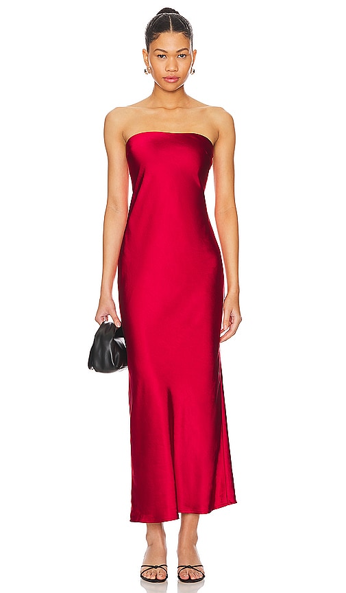 Emma Strapless Maxi Dress