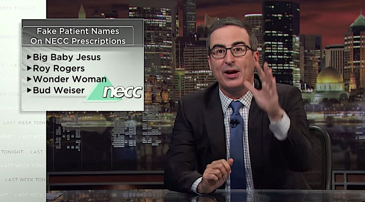 John Oliver on compounding pharmacies