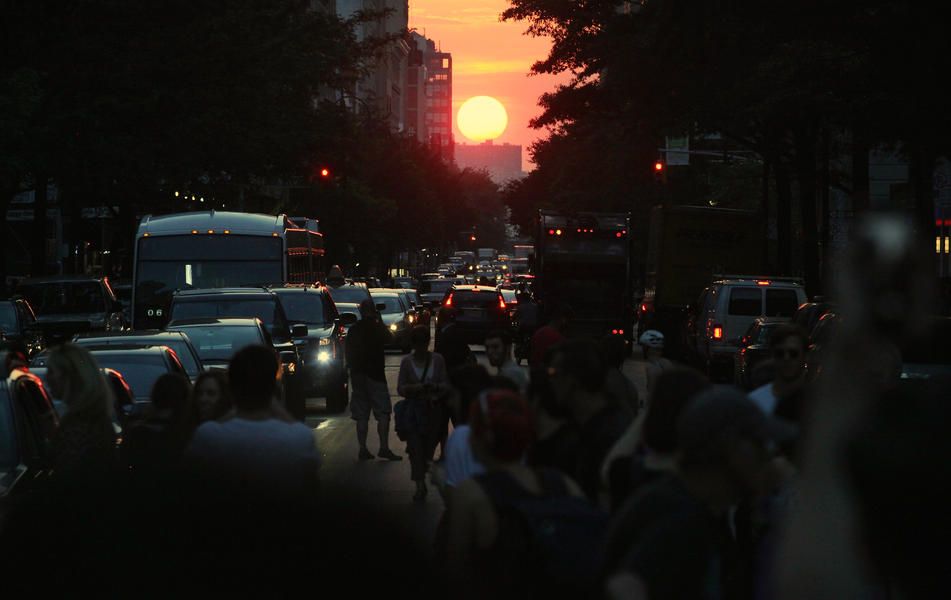 &amp;#039;Manhattanhenge&amp;#039; a dud, makes Sarah Jessica Parker sad