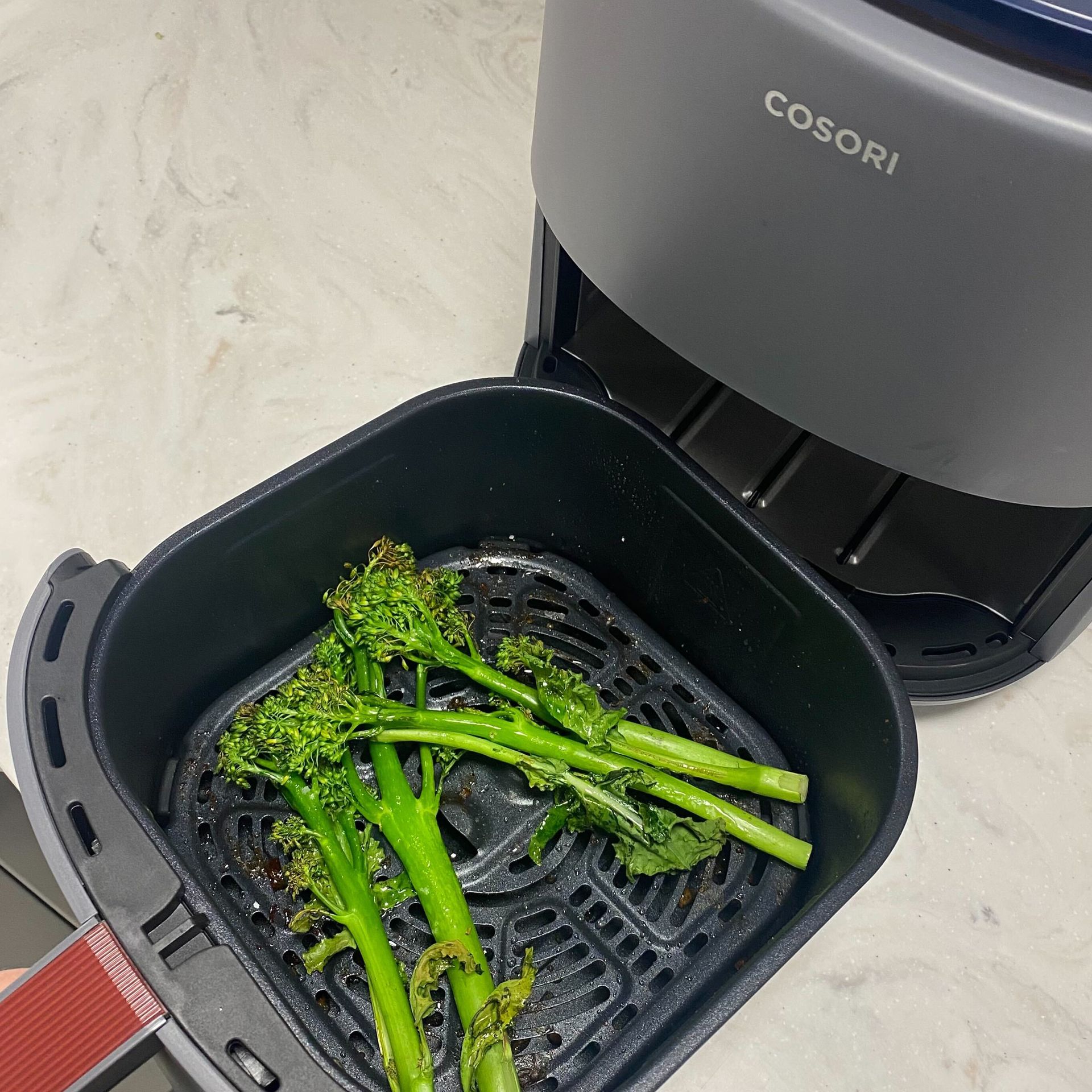 Image of COSORI air fryer during testing