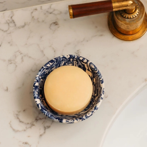 Rebecca Udall, Aptware Marble Ceramic Dish, Blue