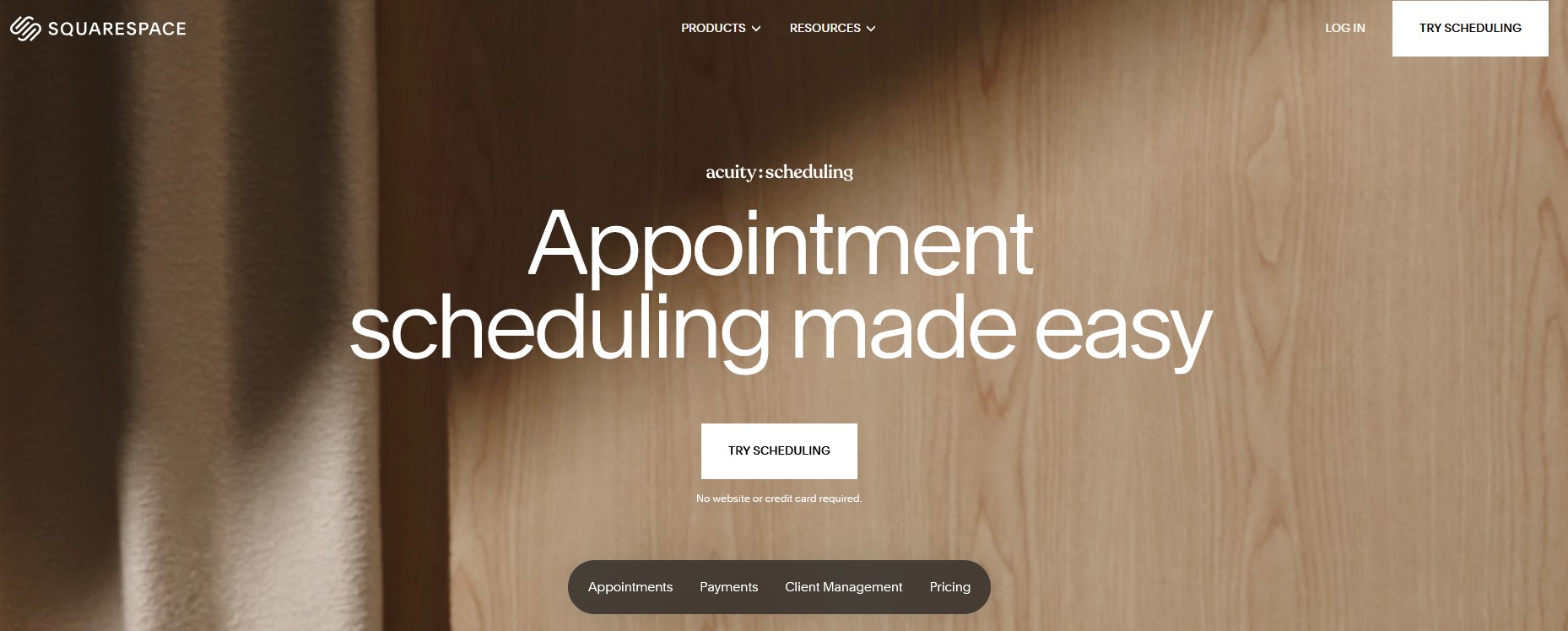 Squarespace Acuity