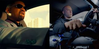 Mike Lowrey and Dominic Toretto behind the wheel