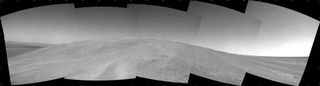Mars Rover Opportunity Climbs Solander Point
