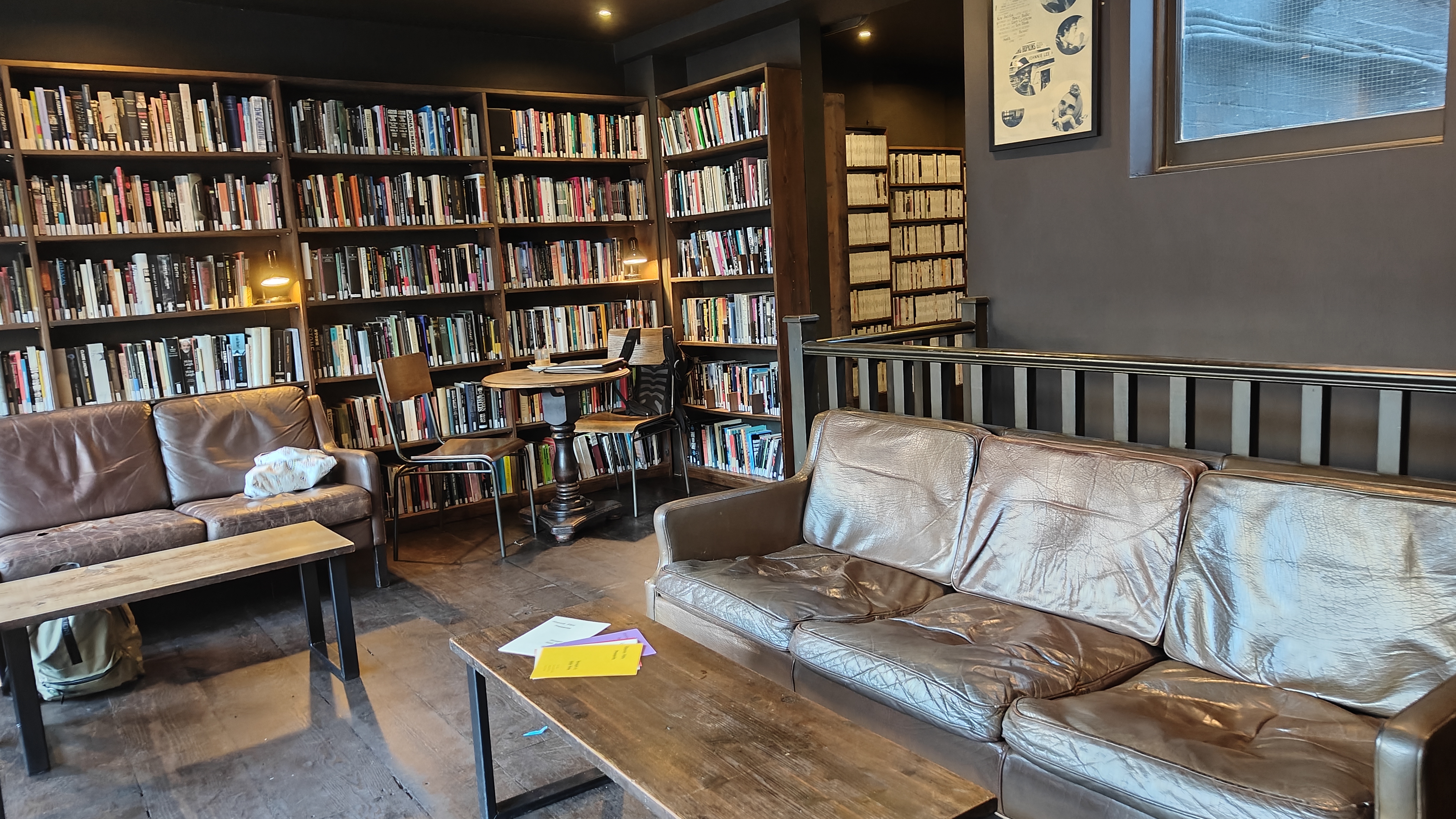 The bar area of Close Up Cinema. 