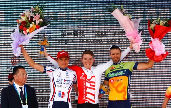 Podium winner stage 1