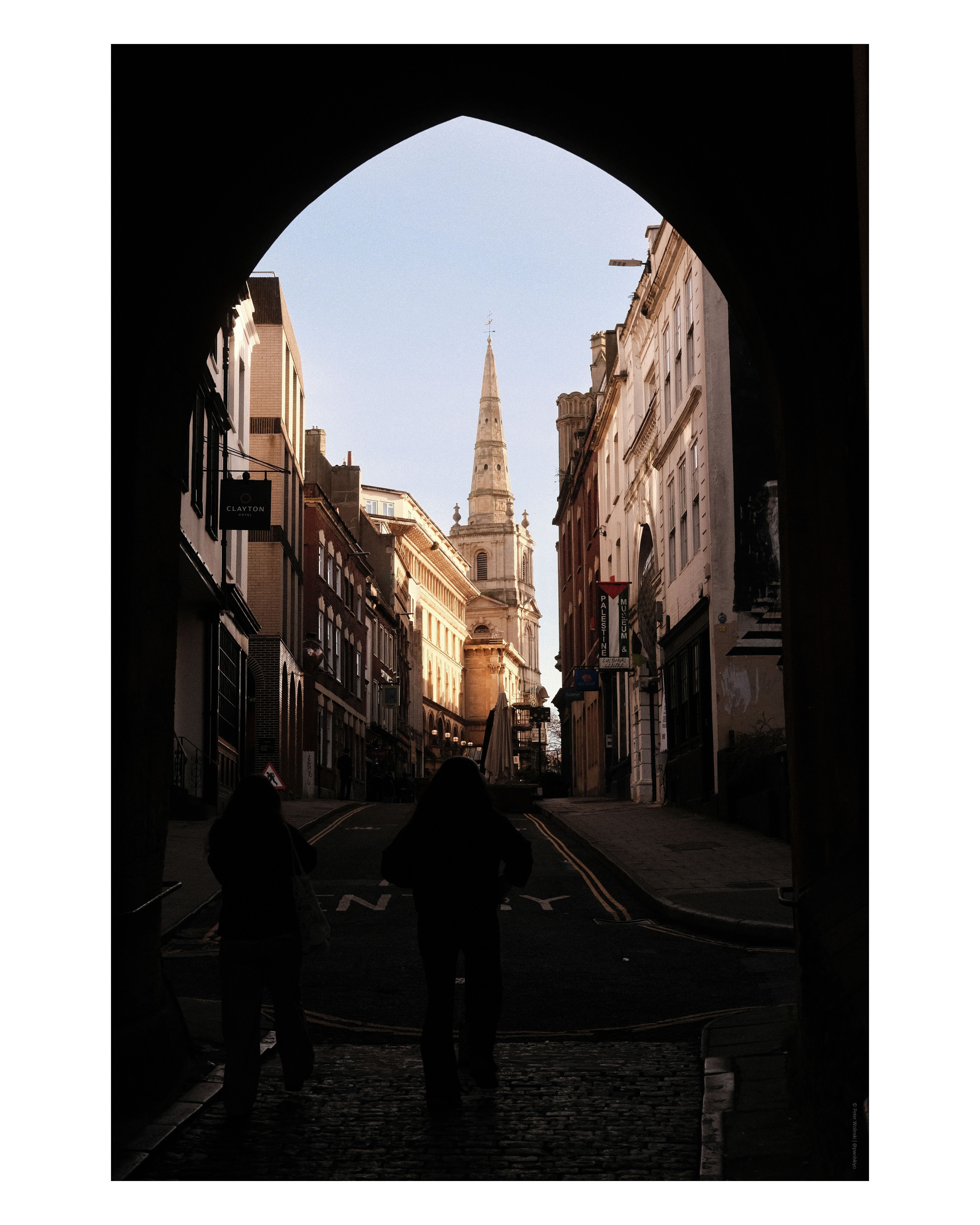 Photos of the Bristol skyline, taken on the Fujifilm X-E4