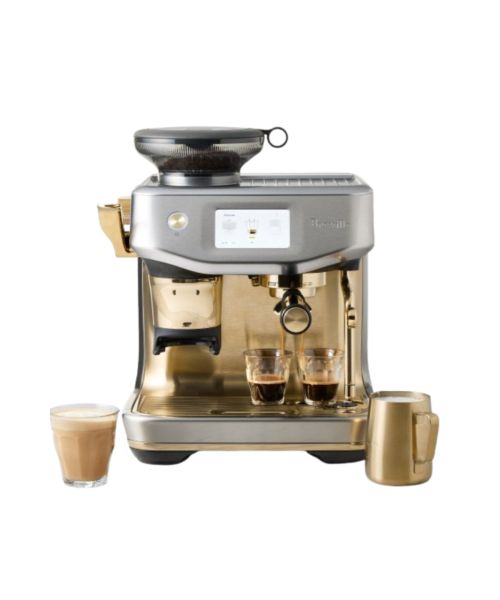 Breville Barista Touch&trade; Impress Espresso Machine, Stainless Steel & Brass
