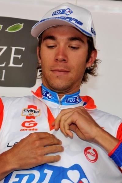 Thibault Pinot (Fran&ccedil;aise Des Jeux) took the mountain jersey