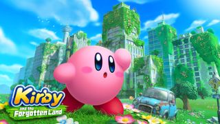 Kirby and the Forgotten Land lead artwork