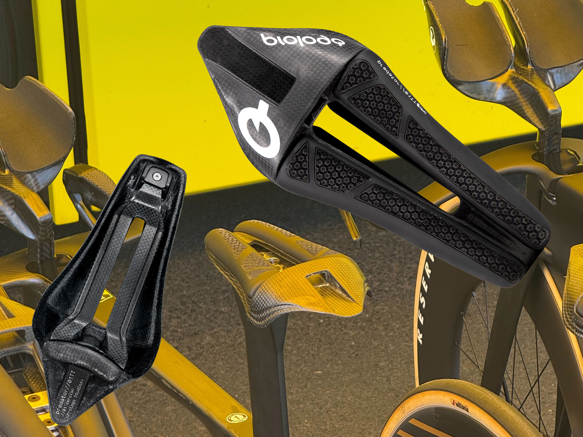 Prologo predator saddles spotted at Tour De France today