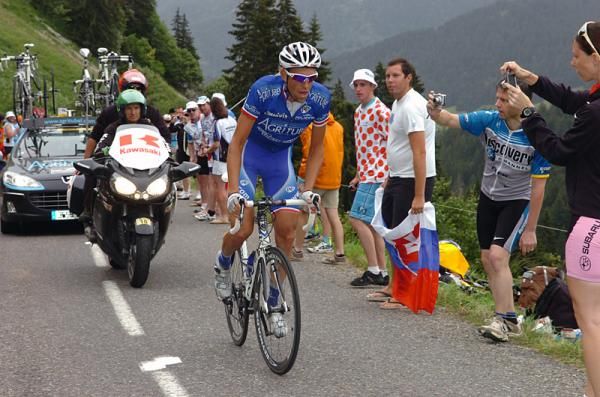 Tour veteran Christophe Moreau (Agritubel) finished in eighth place on the stage.
