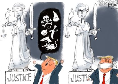 Political cartoon 