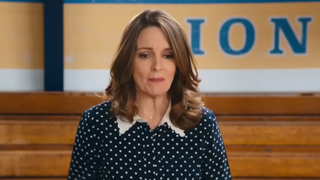Tina Fey in the Mean Girls musical.