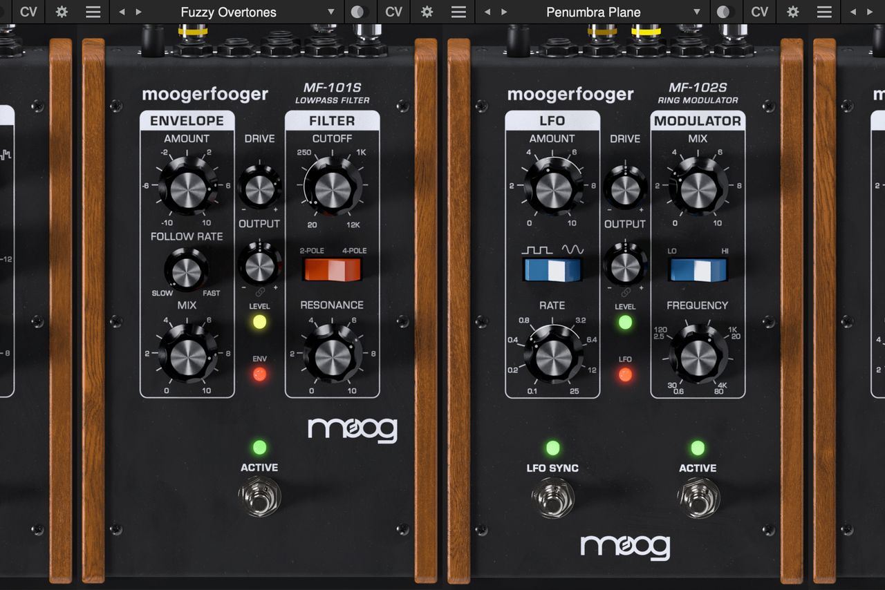 Moog Moogerfooger effect plugins