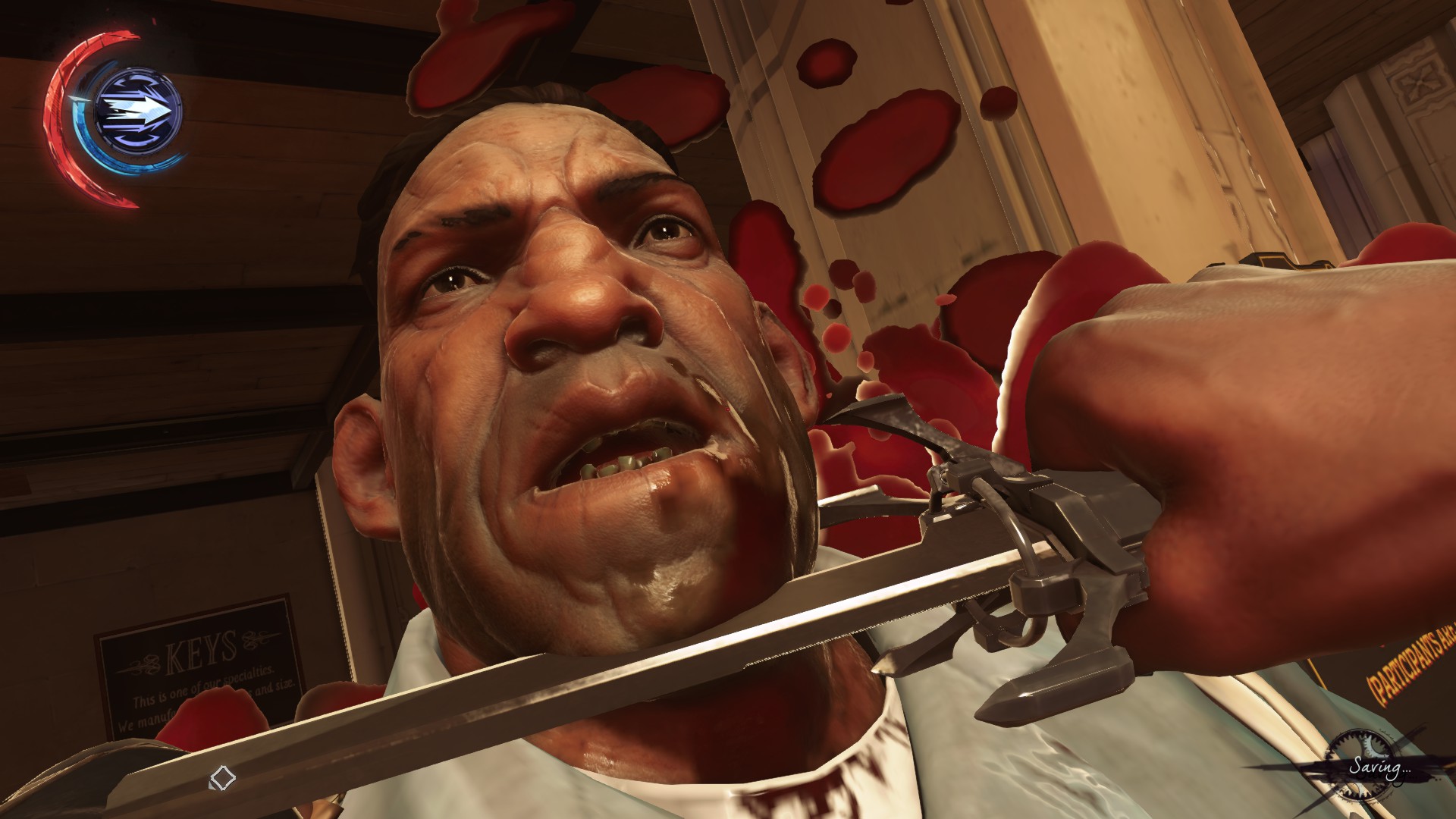 An assassination in Dishonored