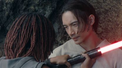 Qimir and Osha in The Acolyte