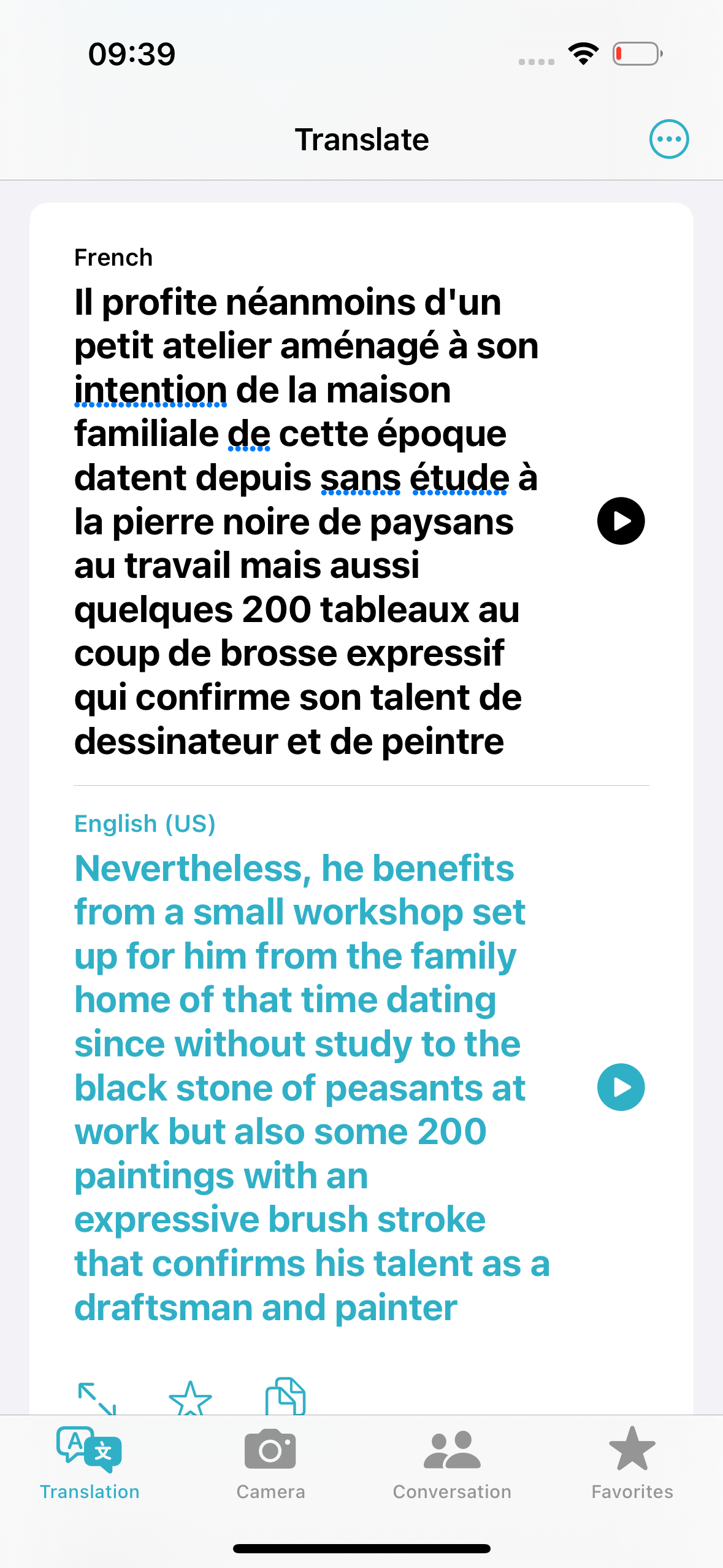 ai translation face off french on iphone and samsung phones