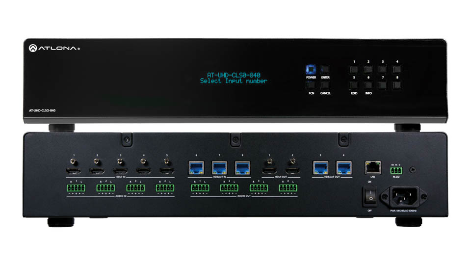 Atlona Ships Flagship 4K Matrix for Advanced Videoconferencing, Presentation