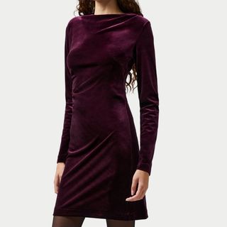 Image of velvet dress