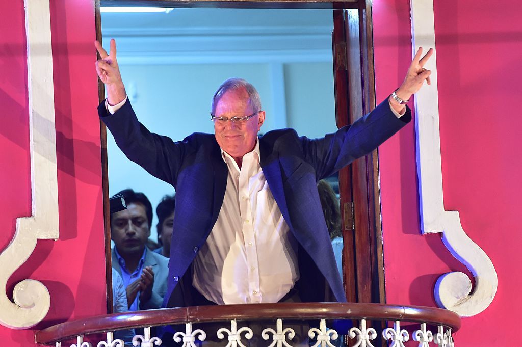 Pedro Pablo Kuczynski declares victory in Peru