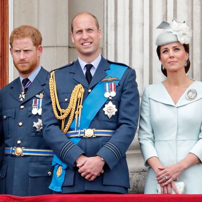 The Duke and Duchess of Sussex and the Prince and Princess of Wales celebrate the Centenary of the RAF