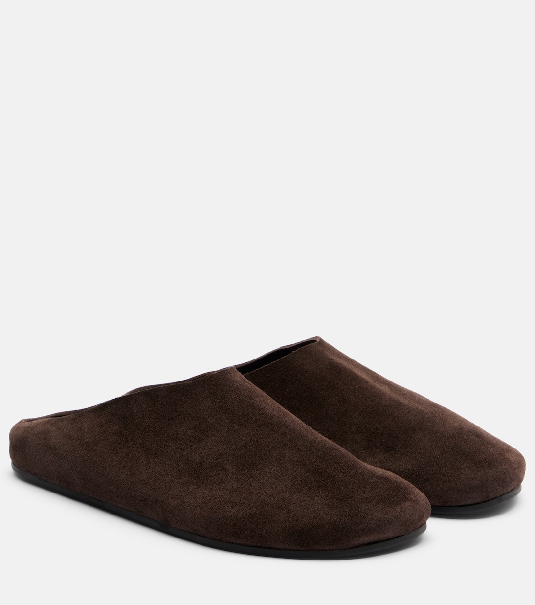 The Row, Hudson Suede Mules
