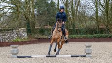 Harry Meade training: a polework exercise on Superstition