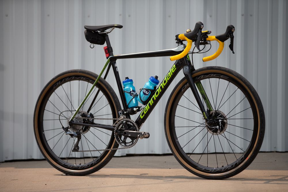 Lance Heidet's road team Aevolo rides Cannondale, so it makes sense they would provide the Aevolo riders at Kanza the venerable SuperX to make the most of the gravel roads in Kansas
