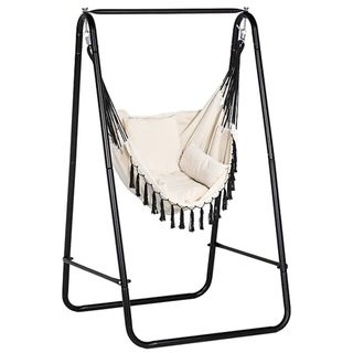 Outsunny Patio Hammock Chair with Stand