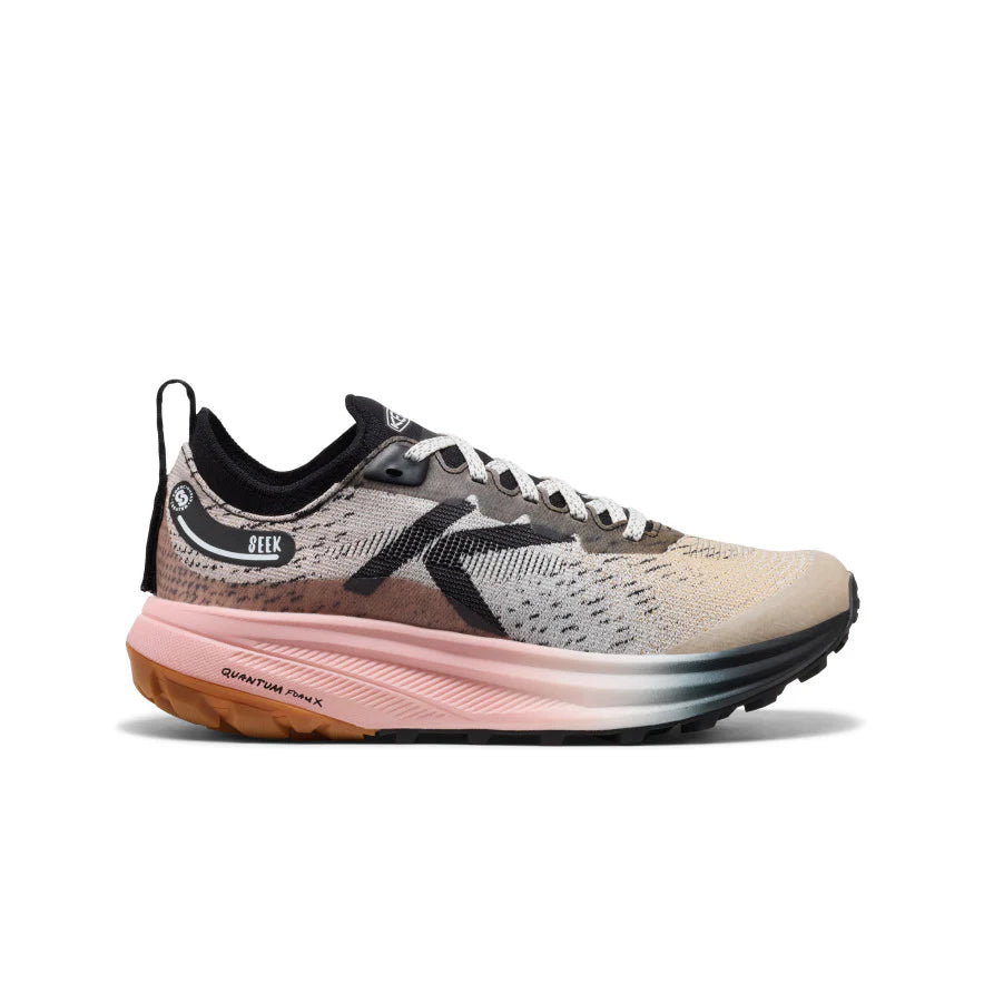 Women&amp;rsquo;s Seek Trail Running Shoe - Black/sunset Sand