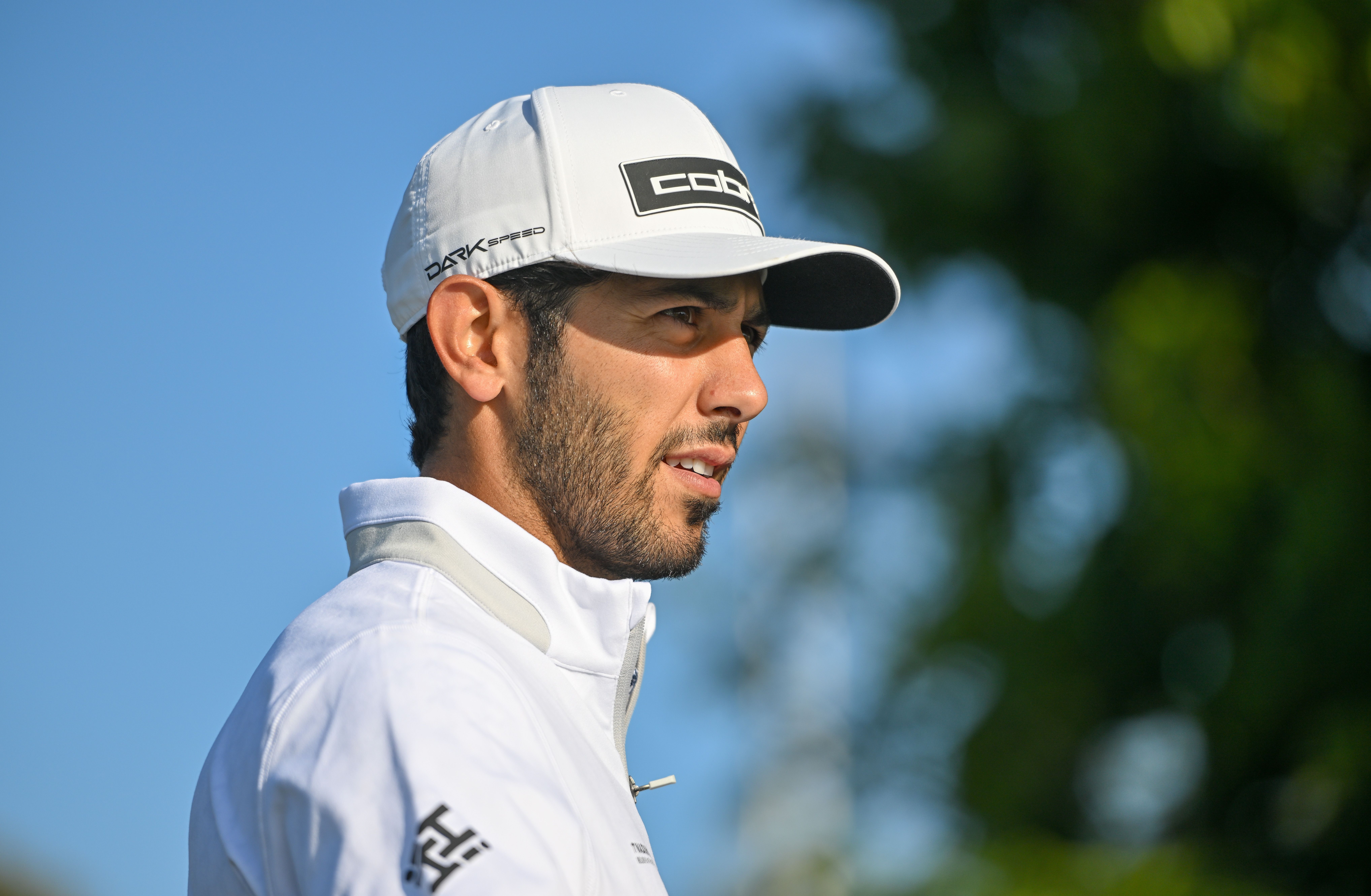 Jack Singh Brar looks on into the distance