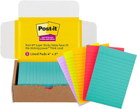 Post-it Super Sticky Notes:$16Now $11
Save $5