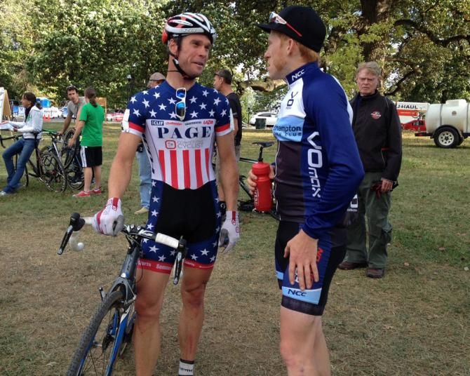 US champion Jonathan Page and Stephen Hyde discuss the day's racing at Charm City Cross