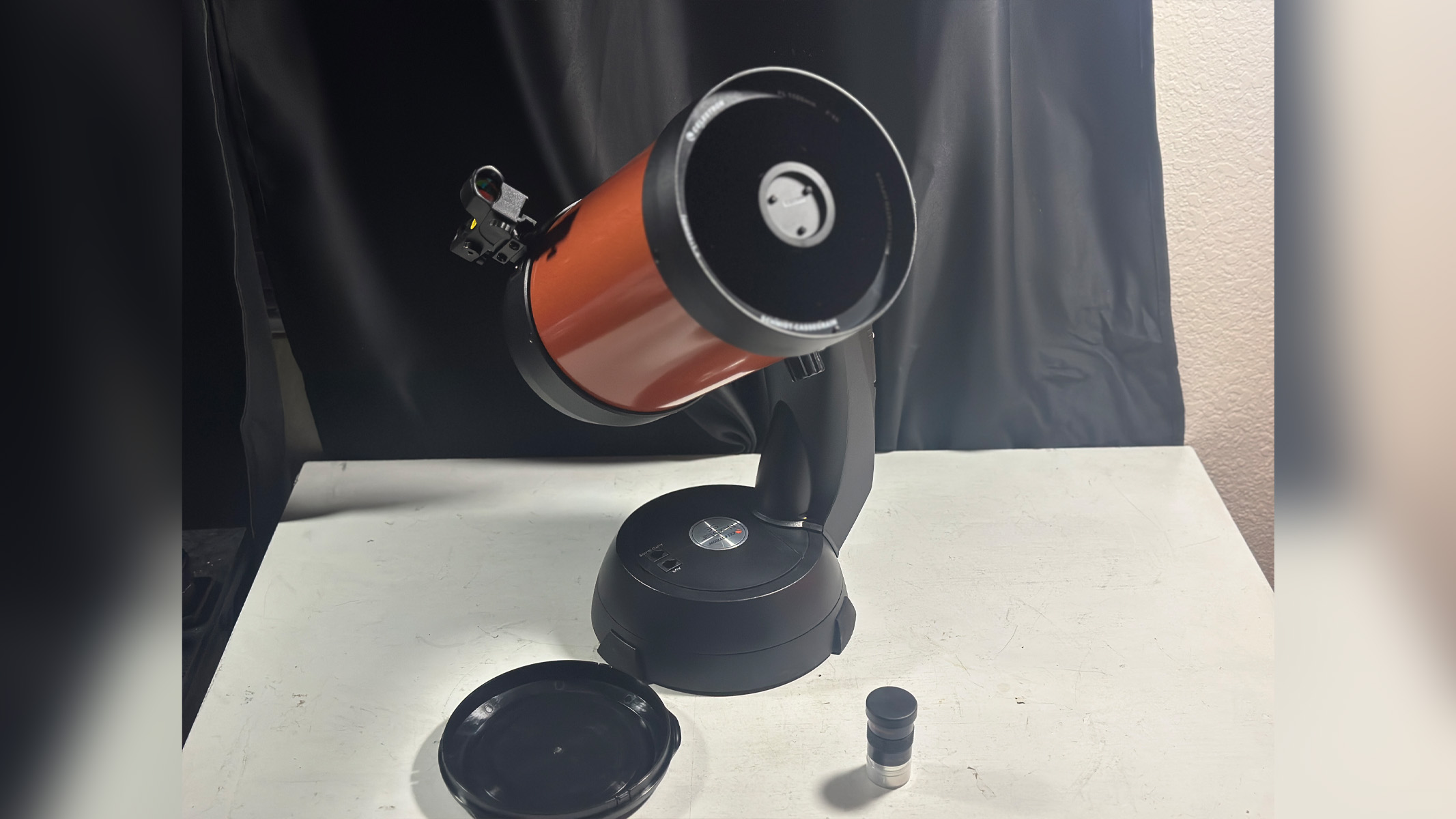 Celestron NexStar 6SE on a table