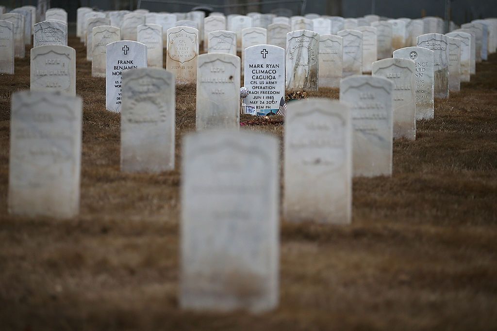 Cemetery in San Francisco, Calif.