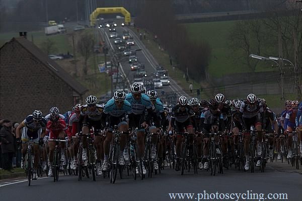 Omega Pharma-Quickstep riders on the front.